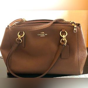 Coach brown purse